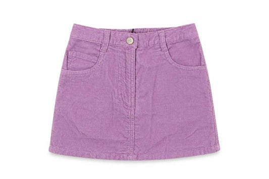 Mothercare Girls Purple Corduroy A-Line Skirt 3-4 Years