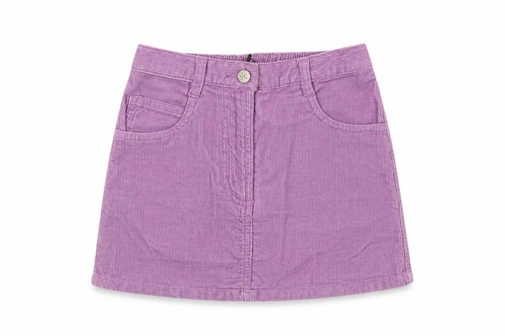 Mothercare Girls Purple Corduroy A-Line Skirt 3-4 Years