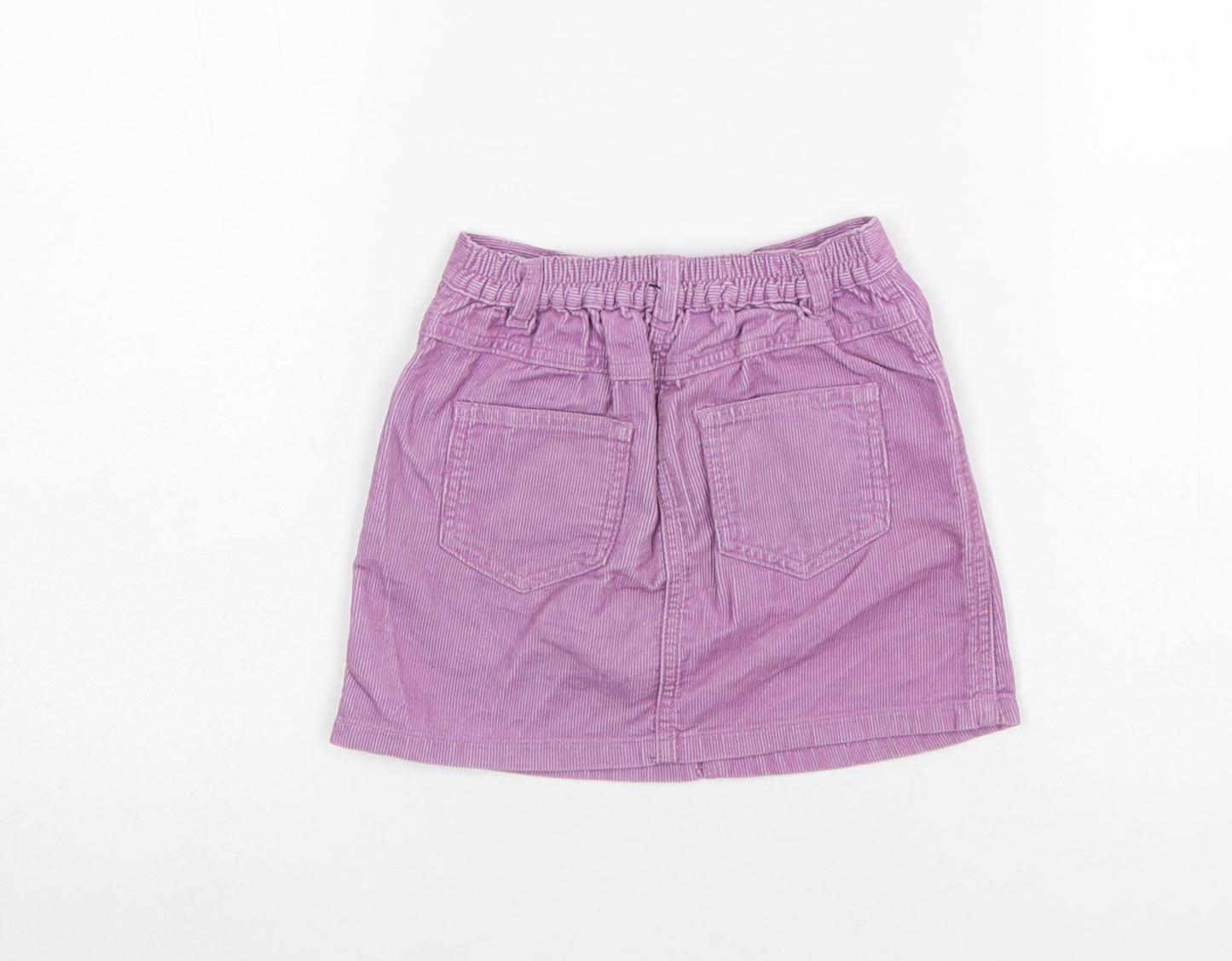Mothercare Girls Purple Corduroy A-Line Skirt 3-4 Years