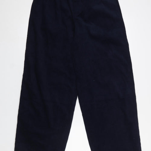 Topman Men’s Blue Corduroy Regular Fit Trousers W30 L32