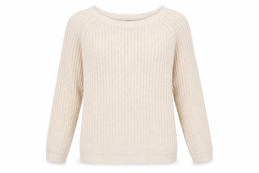 Colours of the World Women’s Beige Cotton Knit Jumper L