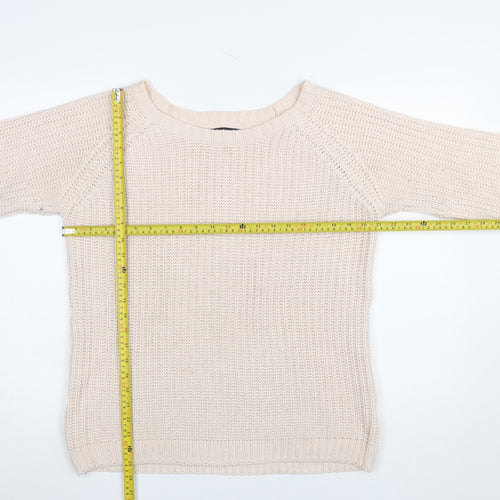 Colours of the World Women’s Beige Cotton Knit Jumper L