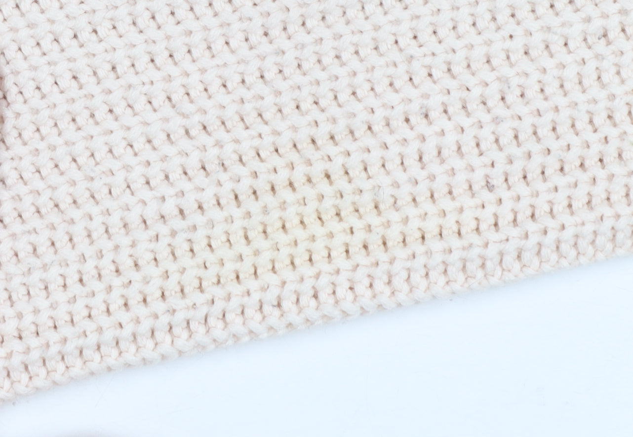Colours of the World Women’s Beige Cotton Knit Jumper L