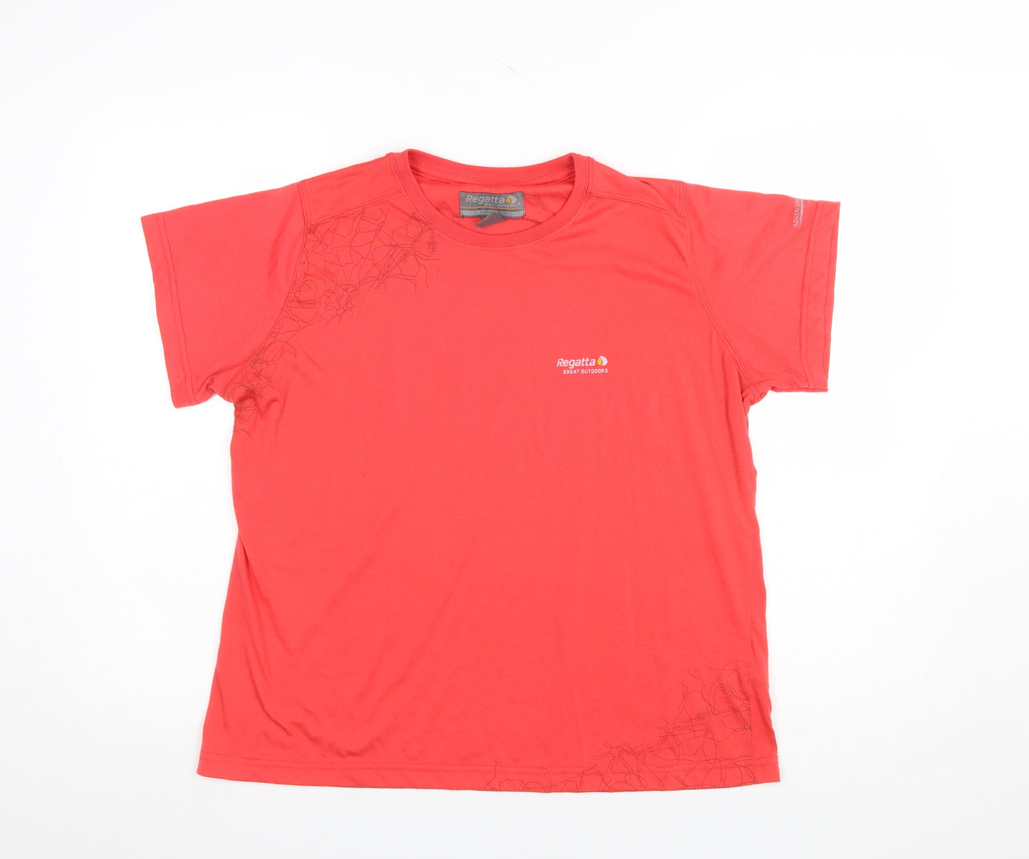 Regatta Women's Red Quick Dry Outdoor T-Shirt Size 18