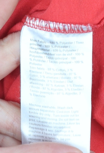 Regatta Women's Red Quick Dry Outdoor T-Shirt Size 18