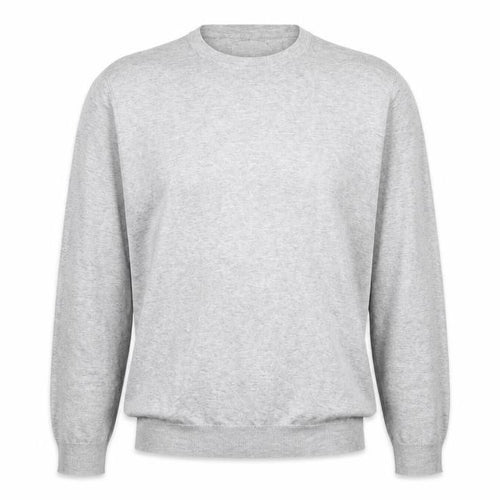 Debenhams Men Grey Large Crew Neck Viscose Knit Jumper
