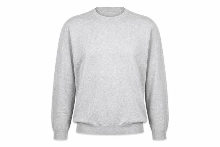 Debenhams Men Grey Large Crew Neck Viscose Knit Jumper