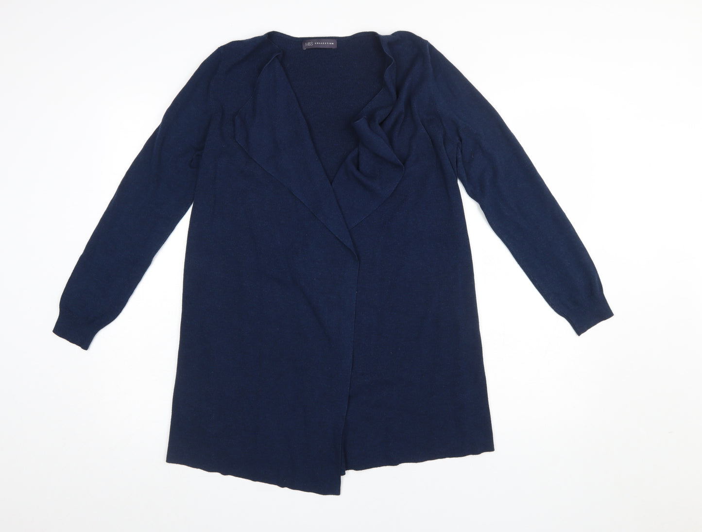 Marks and Spencer Women’s Blue Long Sleeve Knit Cardigan M