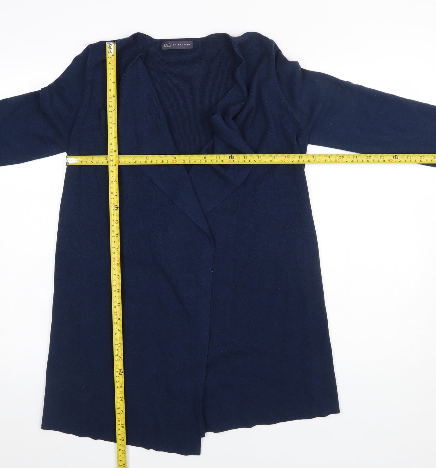 Marks and Spencer Women’s Blue Long Sleeve Knit Cardigan M