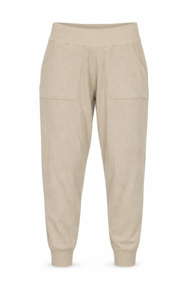 New Look Women’s Beige Knit Jogger Trousers Size S