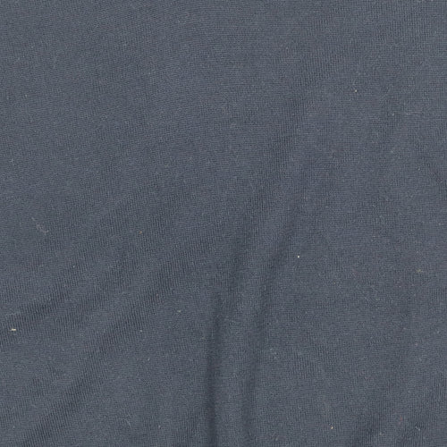 Rochas Paris Men's Blue Wool Blend V-Neck Jumper Size L