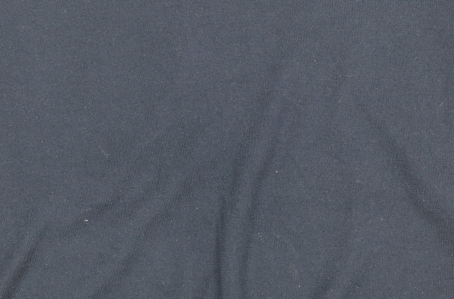 Rochas Paris Men's Blue Wool Blend V-Neck Jumper Size L
