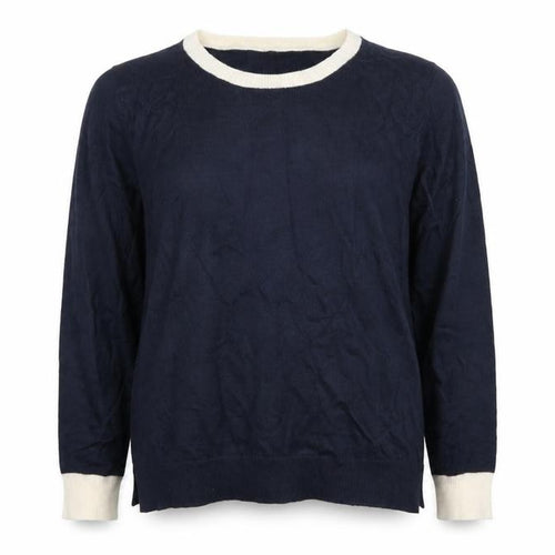 Marks and Spencer Women’s Blue Crew Neck Acrylic Jumper Size 14