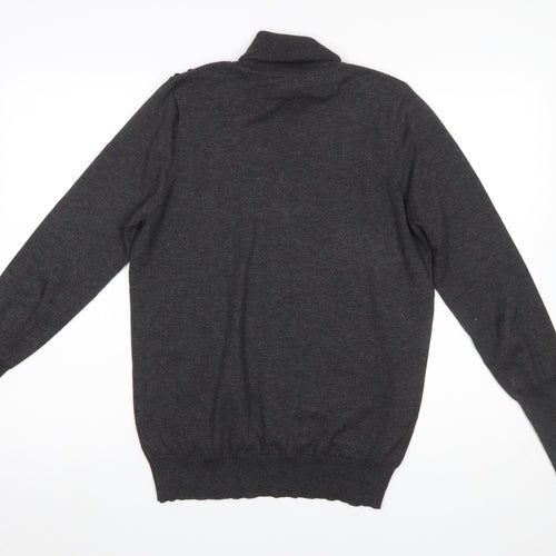 Joseph A. Women’s Grey Roll Neck Knit Jumper Size L