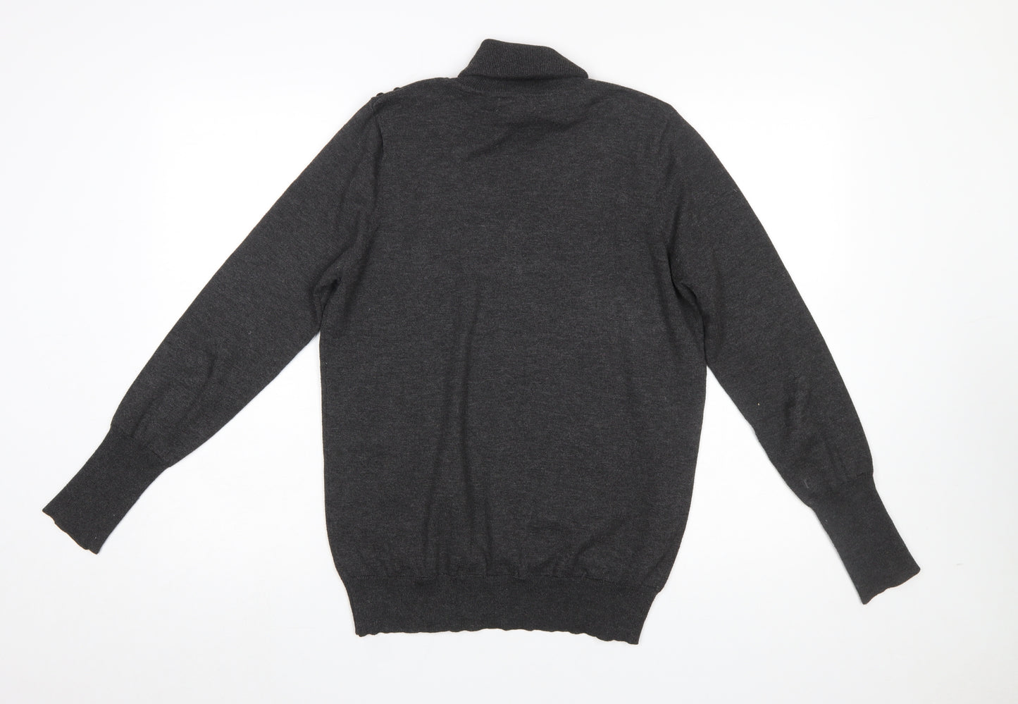 Joseph A. Women’s Grey Roll Neck Knit Jumper Size L