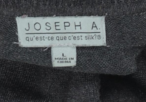 Joseph A. Women’s Grey Roll Neck Knit Jumper Size L