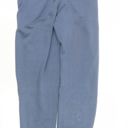 Adidas Men's Blue Small Jogger Sweatpants Tapered Fit Activewear