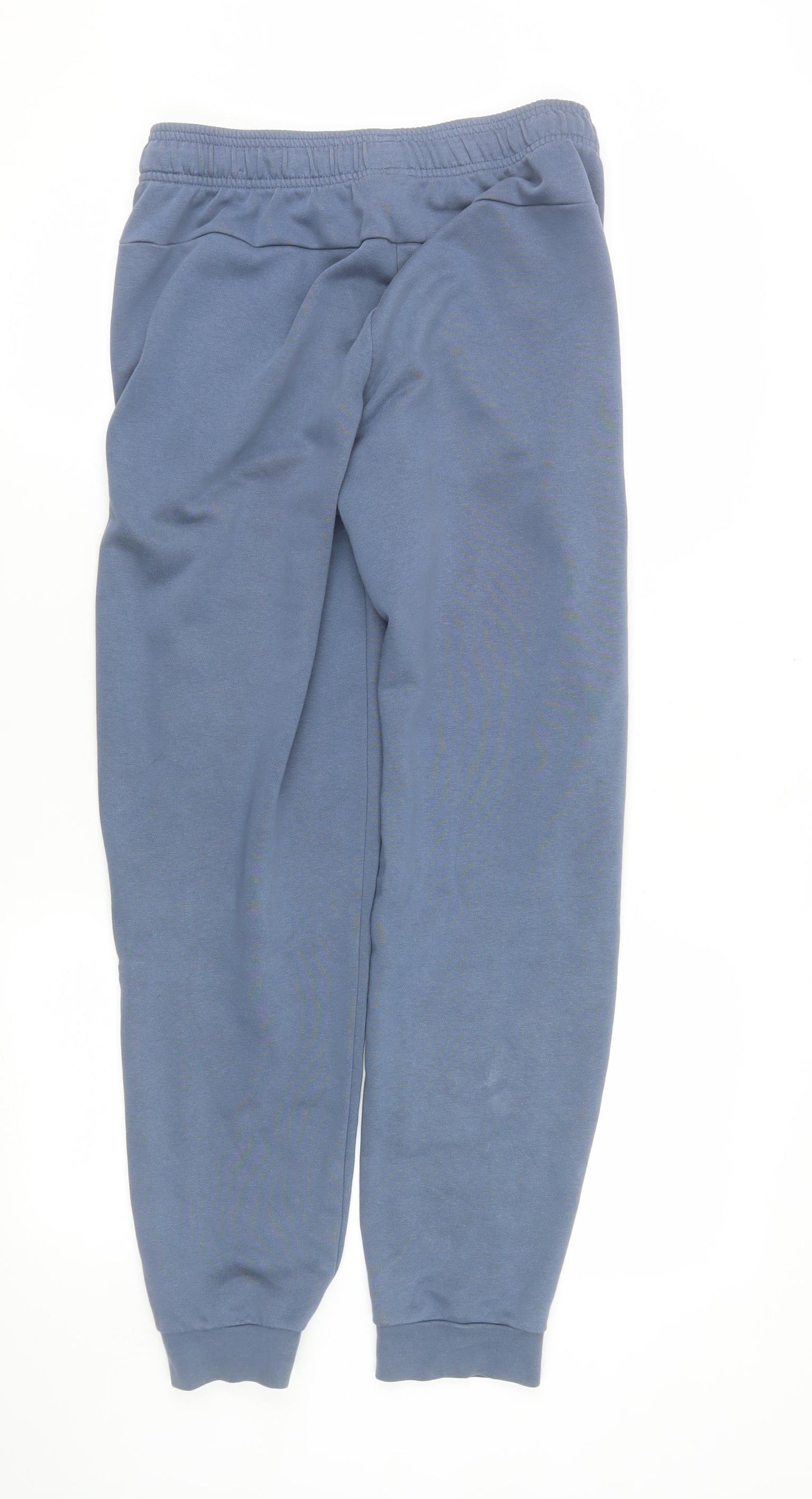 Adidas Men's Blue Small Jogger Sweatpants Tapered Fit Activewear
