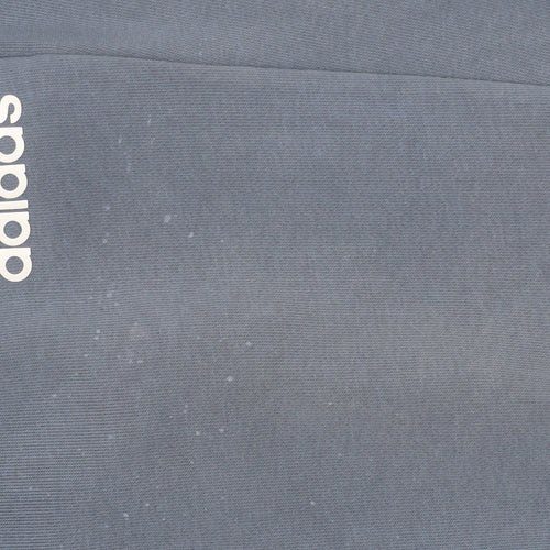 Adidas Men's Blue Small Jogger Sweatpants Tapered Fit Activewear