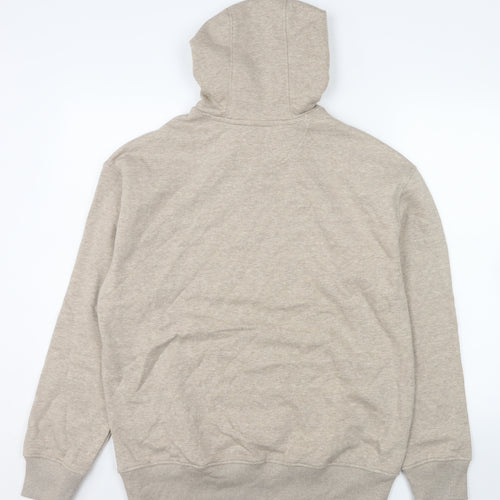 Marks and Spencer Men’s Beige Pullover Hoodie Small Regular Fit