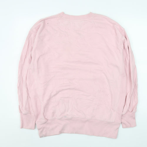 Superdry Men's Pink Crew Neck Cotton Sweatshirt XS