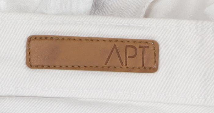 APT Women’s Ivory Chino Shorts Size 14 Stretch Cotton Twill