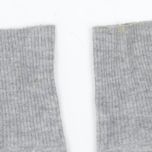 Dunnes Stores Women's Grey Embellished Crew Neck Pullover Jumper Size S