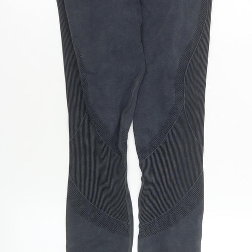 Gym Minute Women's Black Seamless Leggings Size L High Waisted