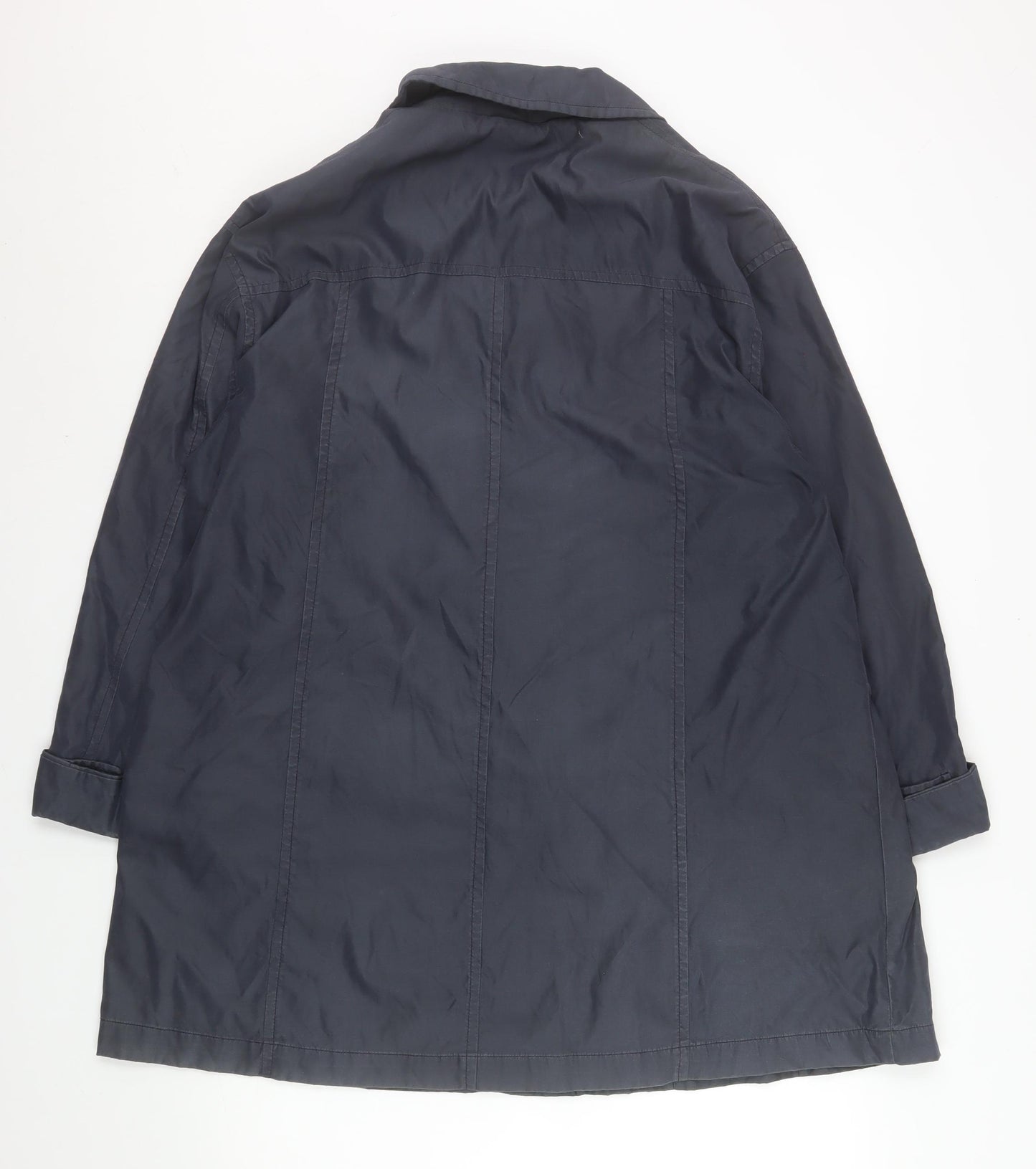 InWear Men's Black M Mid-Length Rain Coat Water Resistant Jacket