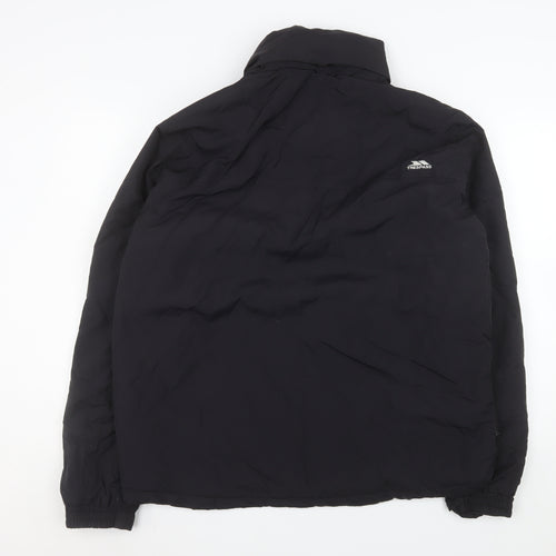 Trespass Men's Black L Waterproof Windproof Parka Jacket Lined Size L