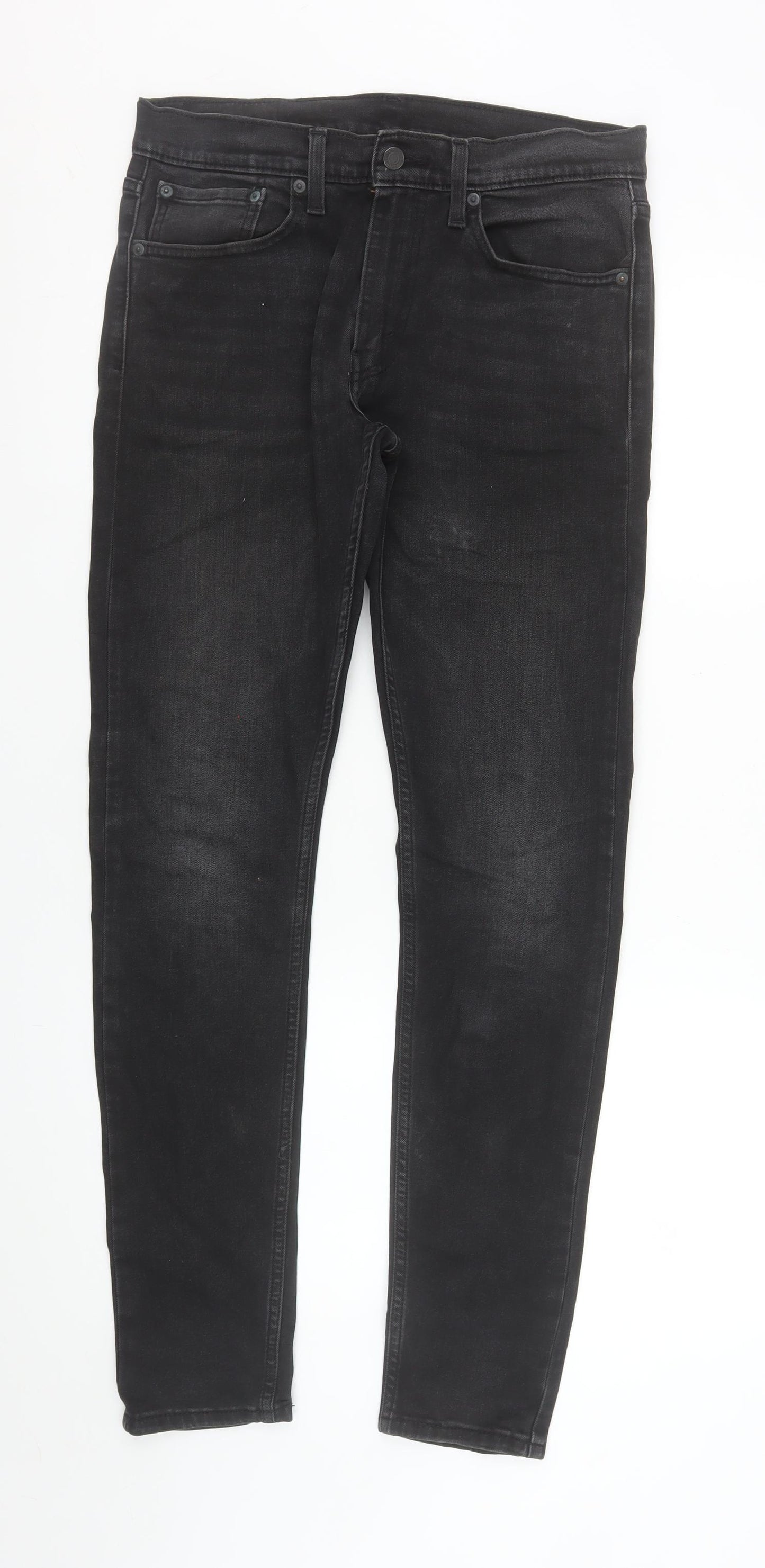Levi Strauss & Co Men’s Black Skinny Jeans 32x32 Denim Stretch