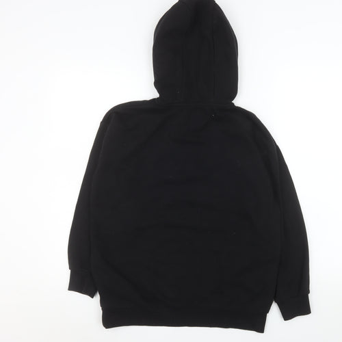 Threadboys Boys Black Pullover Hoodie 11-12 Years Fleece Hooded Sweatshirt