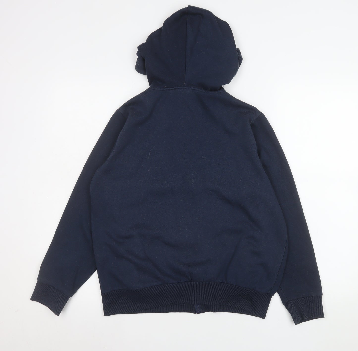 Manchester City Teens Blue Hooded Full Zip Jacket Size 12