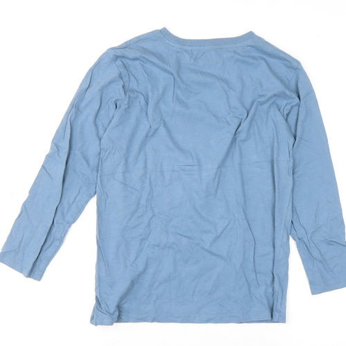 Unit Kids Boys Blue Long Sleeve Adventure Graphic Cotton T-Shirt 11-12 Years