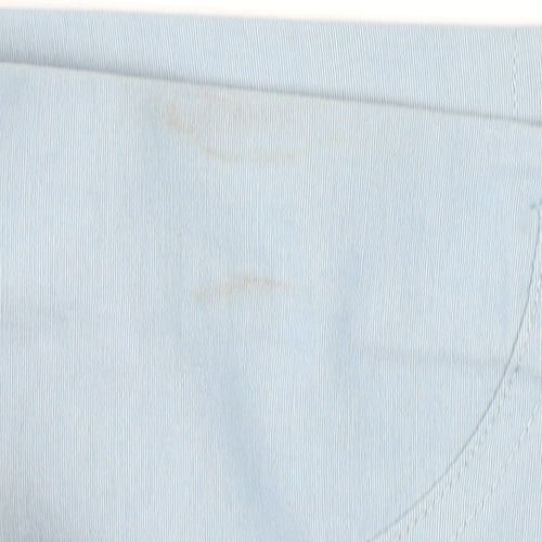 Gallery Women's Blue Chino Trousers Size M Viscose Blend