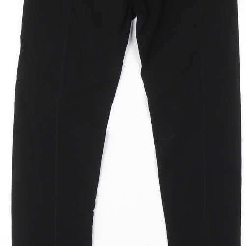 d.e.c.k. by Decollage Women's Black XL Viscose Stretch Leggings