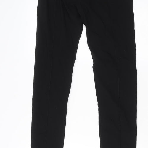d.e.c.k. by Decollage Women's Black XL Viscose Stretch Leggings