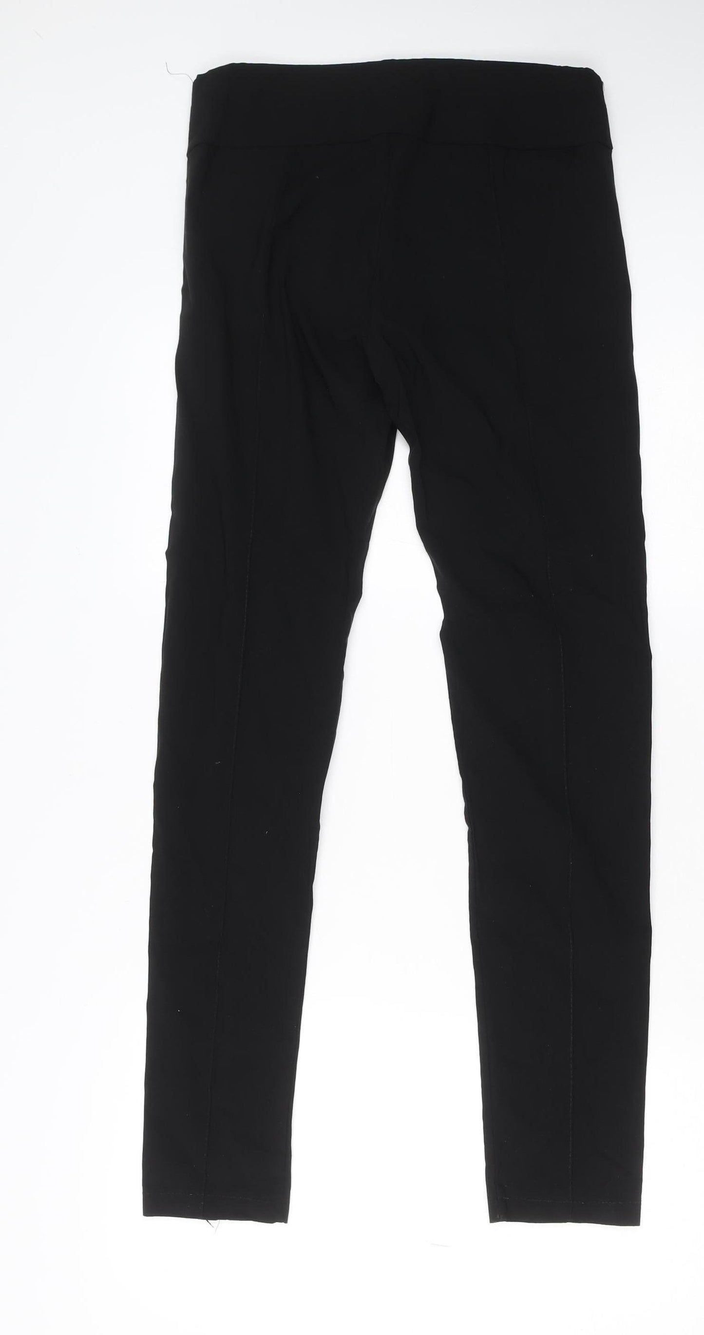 d.e.c.k. by Decollage Women's Black XL Viscose Stretch Leggings