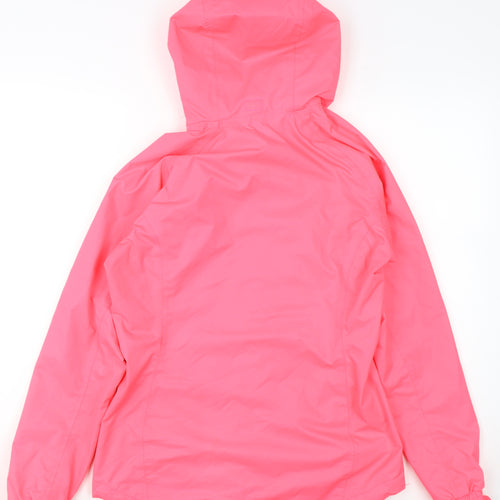 Dunnes Stores Women’s Pink Hooded Rain Coat Jacket Size 8
