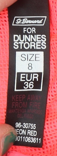 Dunnes Stores Women’s Pink Hooded Rain Coat Jacket Size 8