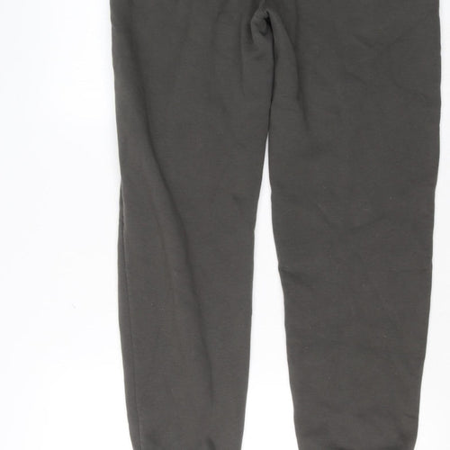 COLLUSION Men's Black Fleece Jogger Sweatpants Size S Regular Fit