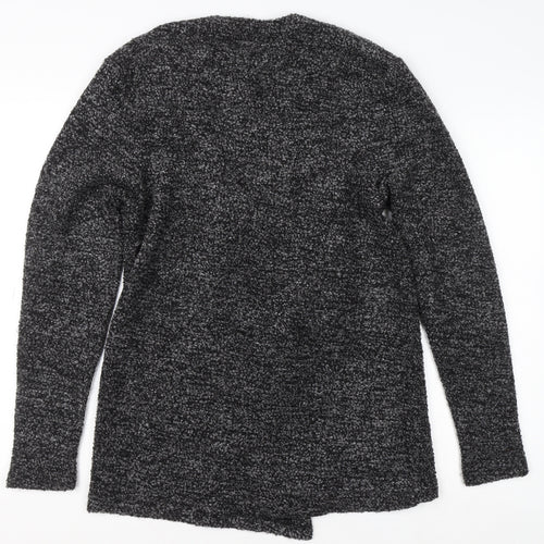 River Island Womens Grey Chunky-Knit Cardigan Size S