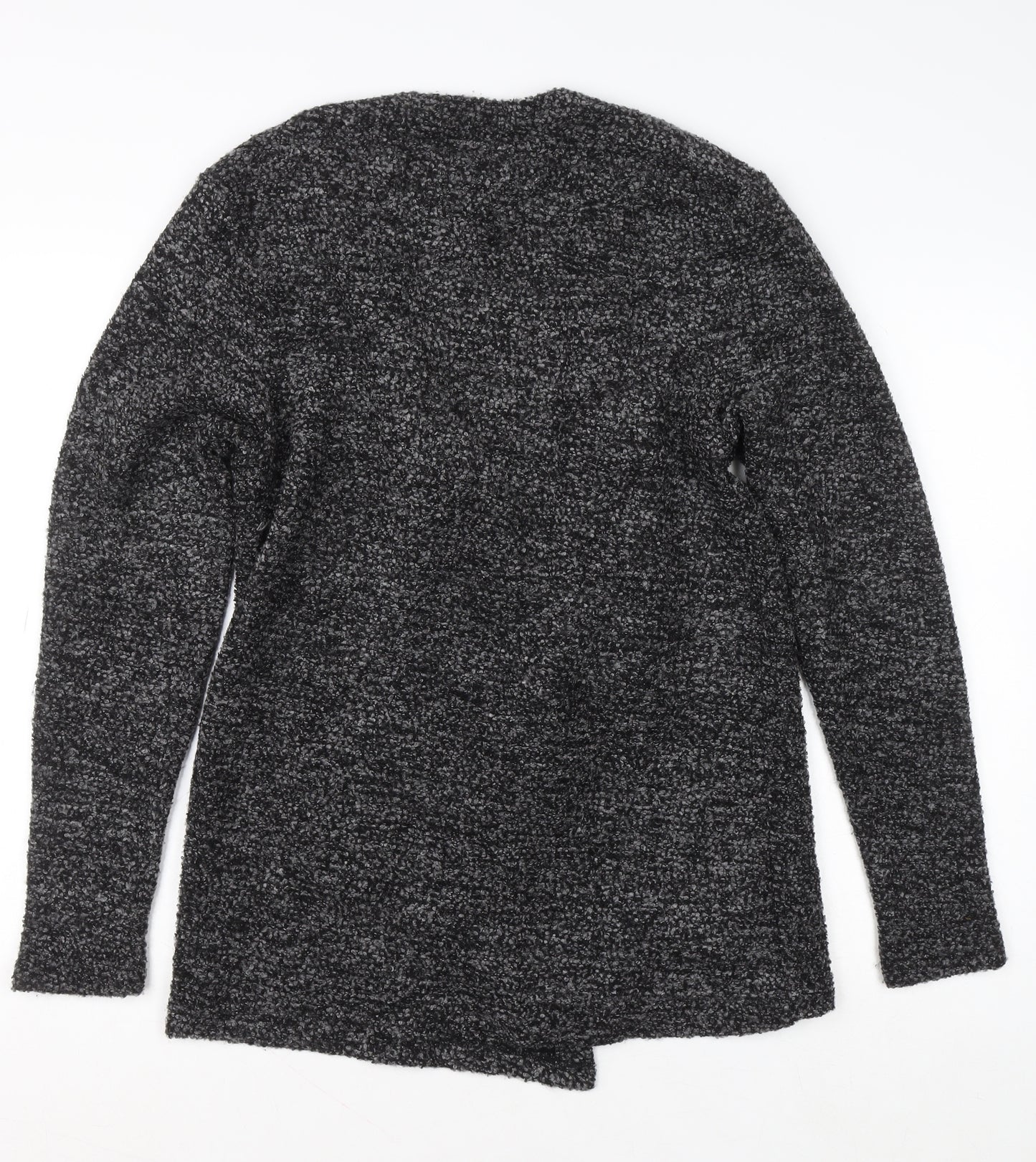 River Island Womens Grey Chunky-Knit Cardigan Size S