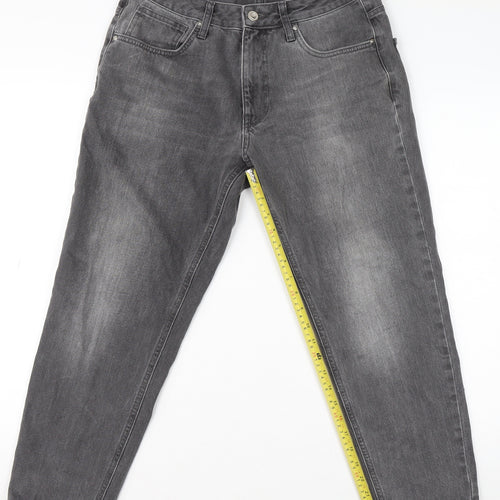 ASOS DESIGN Men’s Grey Tapered Jeans W31 L30 Regular Fit Denim