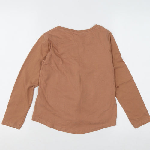 Nickelodeon Girls Brown Paw Patrol Long Sleeve T-Shirt 8-9 Years