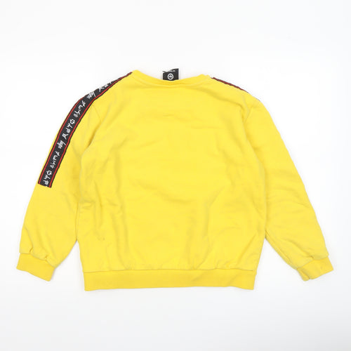 Hype Boys Yellow LEGO Ninjago Sweatshirt 13 Years Pullover Crew Neck