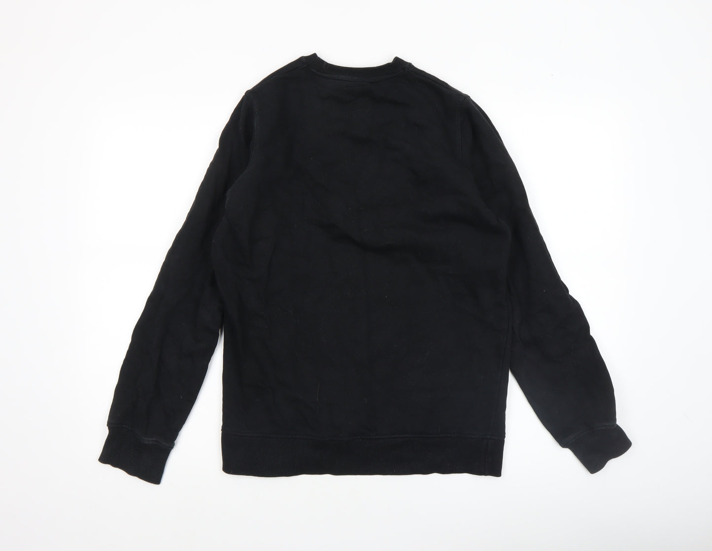 Dickies Men's Black XS Crew Neck Cotton Pullover Sweatshirt