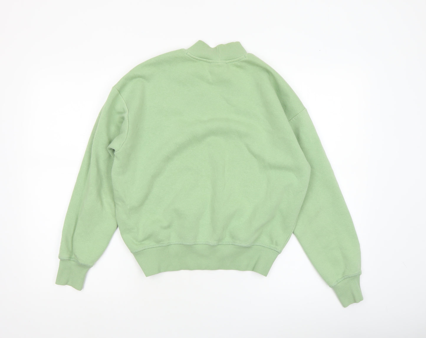 Champion Women's Green XS Pullover Sweatshirt Cotton Blend
