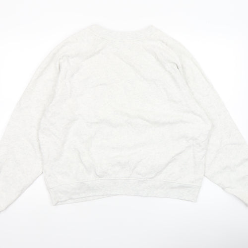H&M Divided Women’s Grey Yale 1701 Crew Neck Cotton Sweatshirt L