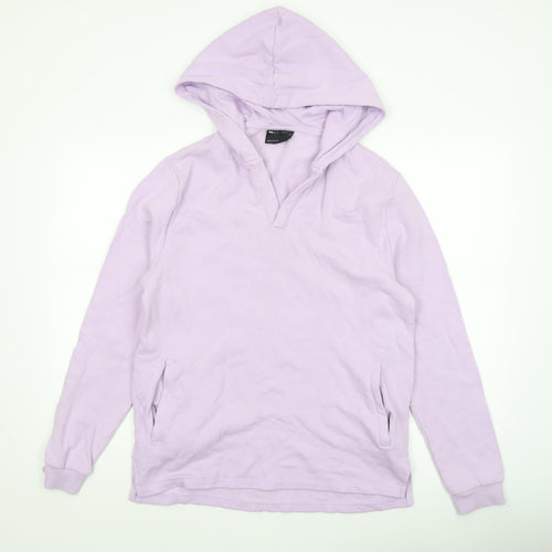ASOS Design Women’s Lilac Pullover Hoodie Cotton M